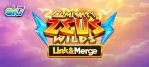 Interface do jogo de slot Almighty Zeus Wilds com temática mitológica grega